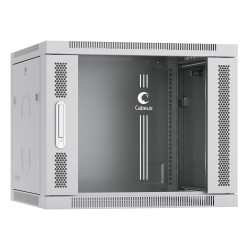 Cabeus SH-05F-9U60/45 Шкаф телекоммуникационный настенный 19 9U 600x450x501mm (ШхГхВ) дверь стекло