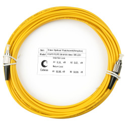 Cabeus FOP(s)-9-FC-FC-20m Шнур оптический simplex FC-FC 9/125 sm 20м LSZHОдномодовые оптические патч-корды, FC/PC-FC/PC, симплекс