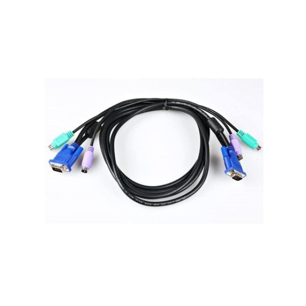 D-Link DKVM-CB3 Кабель KVM длиной 3 м с разъемами PS2