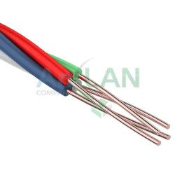 REXANT 01-5511 Провод кроссировочный ПКСВ 4х0.40 мм., 500м.