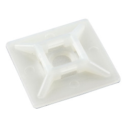 Cabeus HC-102 Самоклеящаяся площадка для крепл. стяжек (28x28 мм) (100 шт)