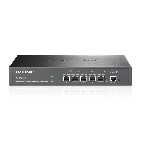 TP-Link TL-ER6020 SafeStream гигабитный VPN-маршрутизатор с 2 портами WAN
