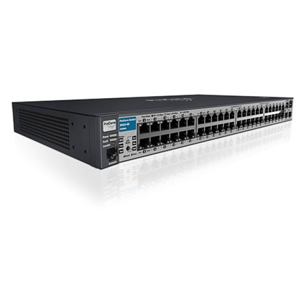 HP J9626A#ABB Коммутатор 2620-48, 48 портов 10/100 с автоматическим определением скорости,стекируемый 19 (IEEE 802.3 тип 10BASE-T, IEEE 802.3u тип 100Base-TХ)