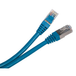 Hyperline PC-LPM-STP-RJ45-RJ45-C5e-1.5M-LSZH-BL Патч-корд F/UTP, экранированный, Cat.5е, LSZH, 1.5 м, синий
