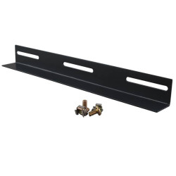 Hyperline TGB-600-RAL9004 Горизонтальный монтажный профиль длиной 350 мм, для шкафов с глубиной от 600 мм, цвет черный (RAL 9004)