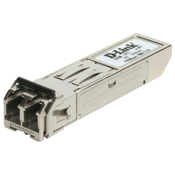 D-Link DEM-211 SFP-трансивер с 1 портом 100Base-FX для многомодового оптического кабеля (до 2 км)