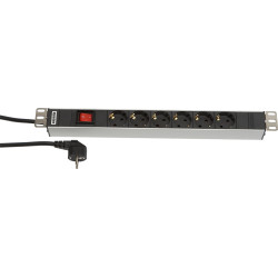 Hyperline SHT19-6SH-S-2.5EU Блок розеток для 19