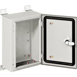 ZPAS WZ-2285-01-02-011 Шкаф электрический, серия SWN, 300х300х150 (ВхШхГ), c монтажной панелью (аналог SMN1-2), IP65, цвет серый (RAL 7035) (SWN-2285-1-3-2)