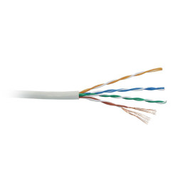 Hyperline UUTP4-C5E-P24-IN-LSZH-PK (UTP4-C5E-PATCH-PK) (куски) Кабель витая пара, неэкранированная U/UTP, категория 5e, 4 пары (24 AWG), многожильный (patсh), PVC, -20°C – +75°C, розовый