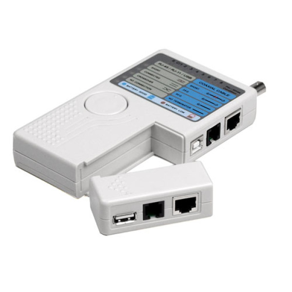 Hyperline HL-NCTU Тестер для витой пары, коаксиала, телефона, USB