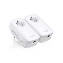 TP-Link TL-PA8010P KIT AV1200 Комплект гигабитных адаптеров Powerline со встроенной розеткой