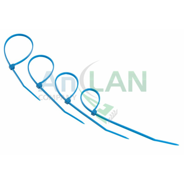 REXANT 07-0155-25 Хомут nylon 150 х 3.0 мм 25шт синий