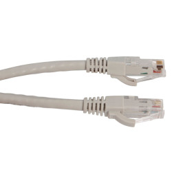 Cabeus PC-UTP-RJ45-Cat.6a-0.5m-LSZH Патч-корд UTP, категория 6a, 10G, неэкранированный, LSZH, 0.5 м, серый