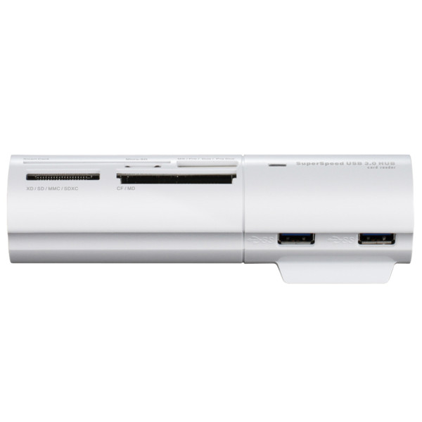 D-Link DUB-1342 Компактный концентратор с 3 портами USB 3.0 и кардридером