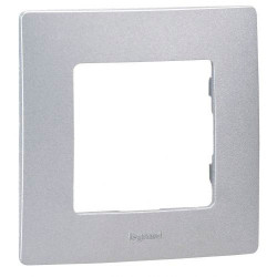 LEGRAND 672551 Рамка 1 пост, алюминий, ETIKA
