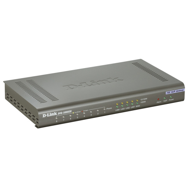 Купить D-Link DVG-5008SG Голосовой шлюз с 8 FXS-портами, 1 WAN-портом 10/100/1000Base-T и 4 LAN-портами 10/1000Base-T D-Link DVG-5008SG Голосовой шлюз с 8 FXS-портами, 1 WAN-портом 10/100/1000Base-T и 4 LAN-портами 10/1000Base-T
