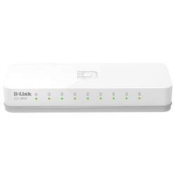 D-Link DES-1008C/A1A Неуправляемый коммутатор с 8 портами 10/100Base-TX и функцией энергосбережения