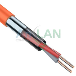 REXANT 01-4653-2 Кабель с экраном КПСЭнг(А)-FRLS 1x2x0,75кв.мм, (0,98мм), 200М