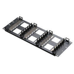 Hyperline KR-19-FRAME-FL-180 Рама 19 для крепления 18 плинтов для телефонии, 4U