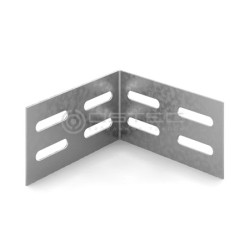 OSTEC СУ-80 Соединитель универсальный для лотка 90 град. h 80 1,5 мм