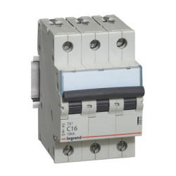 LEGRAND 404056 (604835) Автоматический выключатель, серия TX3, С16A, 3-полюсный