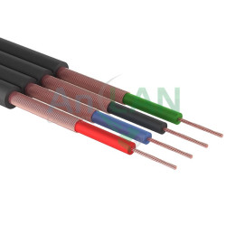 ProConnect 01-6002-6 Кабель ШГЭС, 4 жилы, плоский, черный, 100 м., LT