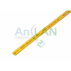 REXANT 20-8002 8.0 / 4.0 мм 1м термоусадка желтая