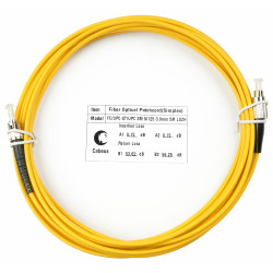 Cabeus FOP(s)-9-FC-ST-5m Шнур оптический simplex FC-ST 9/125 sm 5м LSZH