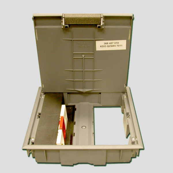 Electraplan 30316.41 Люк на 8 модулей 45х45 мм KDO Q2 SR5 7011, серый