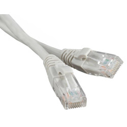 Hyperline PC-LPM-UTP-RJ45-RJ45-C5e-0.3M-LSZH-GY Патч-корд U/UTP, Cat.5е, LSZH, 0.3 м, серый