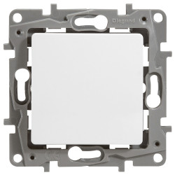 LEGRAND 672211 Выключатель/переключатель, 10AX, с автоматическими зажимами, белый, ETIKA