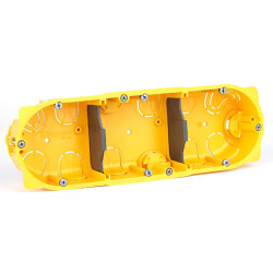 LEGRAND 080043 Batibox коробка для монтажа (для сухих перегородок), глубина 40мм, 6-8М (или 3х2М)