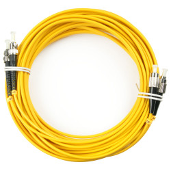 Cabeus FOP(d)-9-FC-ST-10m Шнур оптический duplex FC-ST 9/125 sm 10м LSZH