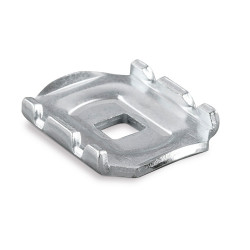 AXELENT X-TRAY 2101 Пластина для соединения лотков X1, оцинкованно-хромированная