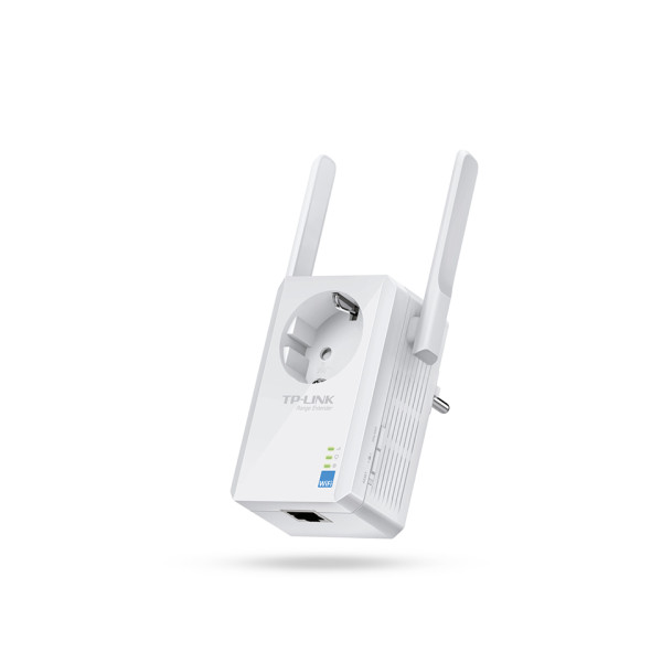 TP-Link TL-WA860RE Усилитель беспроводного сигнала со встроенной розеткой, скорость до 300 Мбит/с