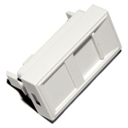 Cabeus FP-22,5-1M Вставка 45x22,5 (аналог Mosaic) для 1 модуля формата Keystone Jack