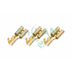 REXANT 08-0920 КЛЕММА ПЛОСКАЯ (КП гнездо - 6мм) 1-1.5кв.мм (DJ622-D4.8*0.5B)