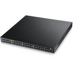 ZyXEL XGS3700-48HP Управляемый High Power PoE-коммутатор L2+ Gigabit Ethernet с 48 разъемами RJ-45 и 4 слотами 10G SFP+