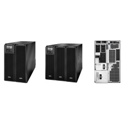 APC SRT8KXLI Smart-UPS On-Line Источник бесперебойного питания 8000 Вт /8000 ВА, Входной 230В /Выход 230В, Интерфейсный порт для замыкания контакта, RJ-45 10/100 Base-T, RJ-45 Serial, Smart-Slot, USB, модель расширенного времени работы