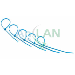REXANT 07-0205-25 Хомут nylon 200 х 4.0 мм 25шт синий
