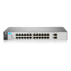HP J9803A#ABB 1810-24G Коммутатор (24 ports 10/100/1000 + 2 SFP, WEB-managed, fanless, 19') (repl. for J9450A)