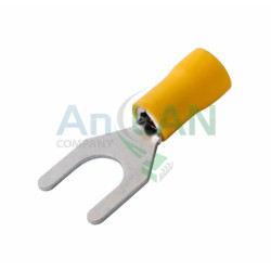 REXANT 08-0154 НАКОНЕЧНИК ВИЛОЧНЫЙ изолированный (НВИ - 8.4мм) 4-6кв.мм (SVS5.5-8, VS5.5-8)