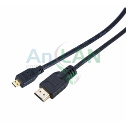 REXANT 17-6103 Шнур HDMI - micro HDMI gold 1.5М
