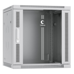 Cabeus SH-05F-12U60/35 Шкаф телекоммуникационный настенный 19 12U 600x350x635mm (ШхГхВ) дверь стекло