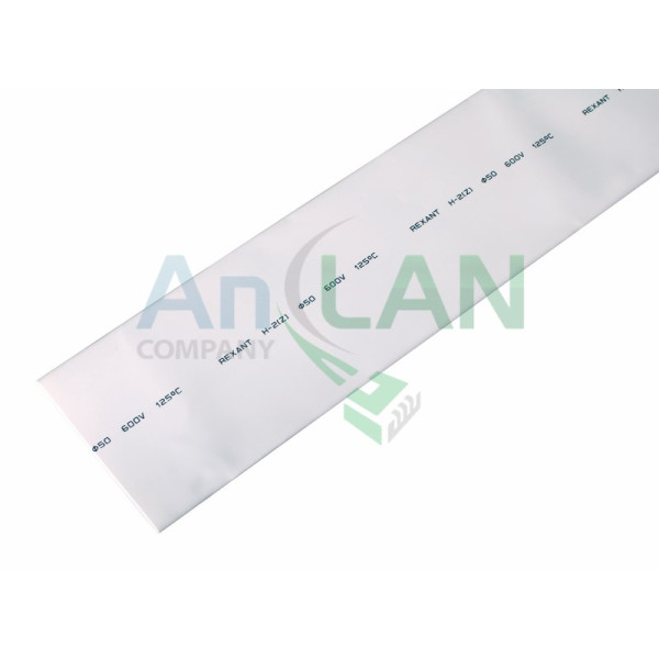 REXANT 25-0001 50.0 / 25.0 мм 1м термоусадка белая