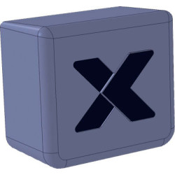 AXELENT X-TRAY 2554 Заглушка X54 для X-профилей