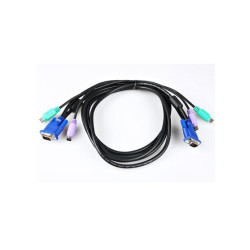 D-Link DKVM-CB3 Кабель KVM длиной 3 м с разъемами PS2
