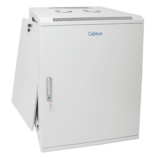 Cabeus SH-05F-15U60/35m Шкаф телекоммуникационный настенный 19 15U 600x350x769mm (ШхГхВ) дверь металл