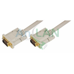 REXANT 17-5503-4 Шнур VGA plug - VGA plug 1.8М (серый)