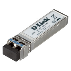 D-Link DEM-432XT-DD/A1B SFP-трансивер с 1 портом 10GBase-LR с поддержкой DDM для одномодового оптического кабеля (до 10 км)